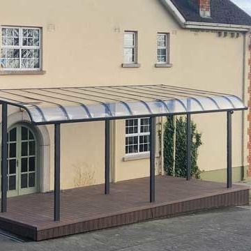 Good price Self Cleaning Polycarbonate Awning with UV Protection and Aluminum Alloy Frame online