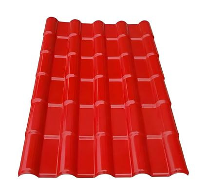 Good price Waterproof Fire-Resistant PVC Tile For Roofing Needs online
