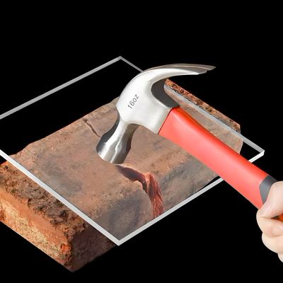 Good price 10mm Clear Polycarbonate Solid Sheet Indoor Outdoor High Clarity Thermal Insulation online