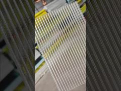 Crystal 6mm Polycarbonate hollow sheet for roofing