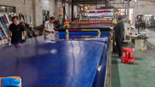 production and delivery of Polycarbonate hollow sheet