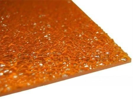 1.6mm-18mm Thickness Crystal Embossed Polycarbonate Sheet For Upholster Skylight