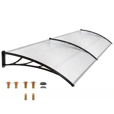 Self Clean By Rainwater Sail Finishing Window Awning Brackets For Canopy PC Coated