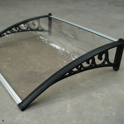 Door Canopy And Non-Toxic Polycarbonate Awnings For Clear Protection