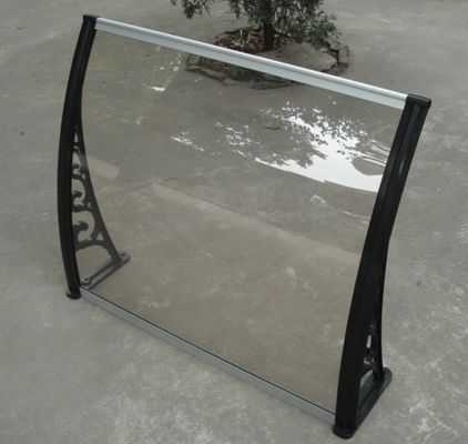 Plastic or Aluminum Frame Polycarbonate Awning Canopy with CE Certification