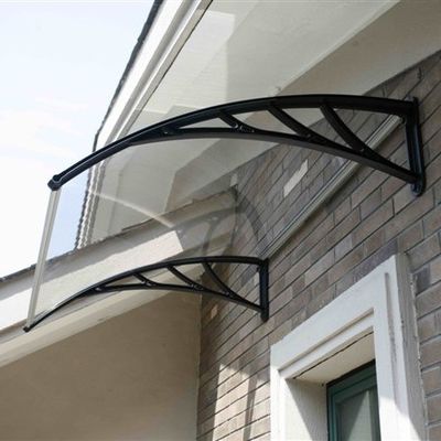 CE SGS Polycarbonate Window Awning Arms Canopy Bracket For Superior Shade Solutions