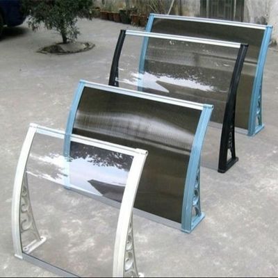 1200mm Length Window Balcony Awning with Clear Plastic and Easy Installation