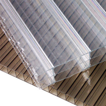 Covestro Anti Fog Anti UV Polycarbonate PC Triple Wall Hollow Panel For Greenhouse