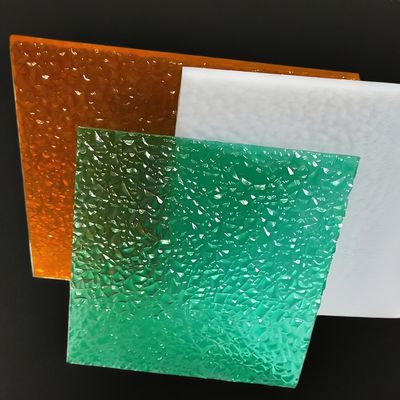 Multicolor Enhanced Durability Polycarbonate Diamond Sheet UV Protection