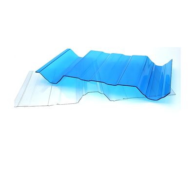 UV Protection Durable Polycarbonate Made Corrugated Sheet 6m Customized Length