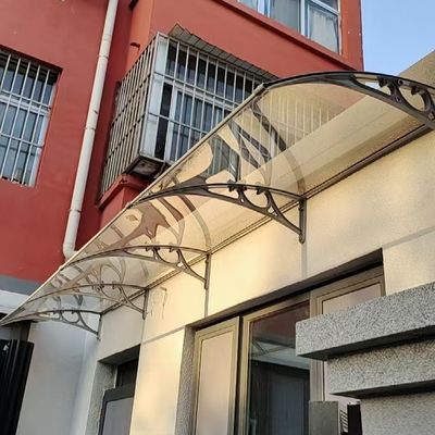 Get the Best Protection for Your door with Aluminum bracket PC solid sheet awning Weather Resistant amp Design Versatile