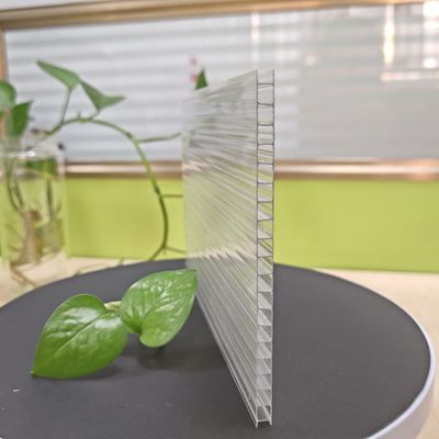 6mm 10mm polycarbonate sheet Clear Hollow