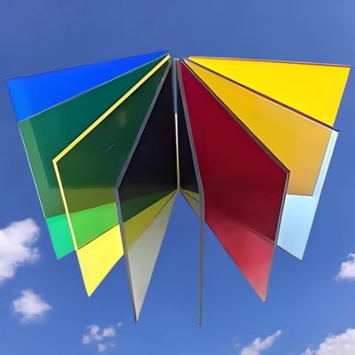 Highly Versatile Colored Polycarbonate Solid Sheet For Building Construction Needs