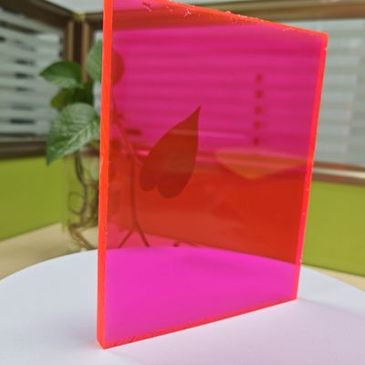 6mm Pink Solid Polycarbonate Sheets For Greenhouse