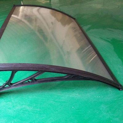 2.5mm Solid Sheet Or  5.0mm Hollow Sheet PC Canopy For Reducing Noise Polycarbonate Sail Material