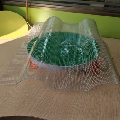Long-Lasting Clarity Performance PET Skylight Tiles With Reinforced Fiber Cloth Skeleton For Impact Resistance