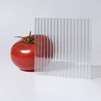 Clear Polycarbonate Hollow Sheet Roofing with UV Protection for Residential & Commercial Use