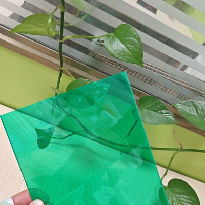 Green Polycarbonate Solid Sheet 1.0mm-18.0mm for Architectural Panels
