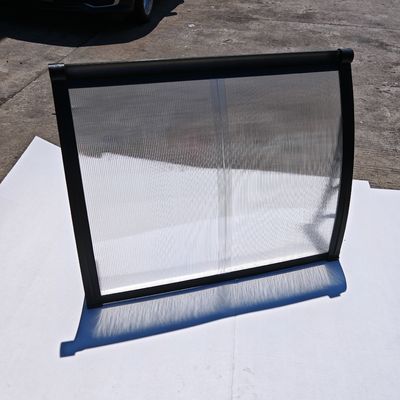 1m*1.0m DIY Canopy with Integrated Gutter Plastic Frame amp Polycarbonate Panels for Residential amp Commercial and Easy Assembly