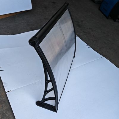 Good price Clear Easy Assembly amp Installation Plastic Frame amp Polycarbonate Panels Canopy with Integrated Gutter and Gutter System online