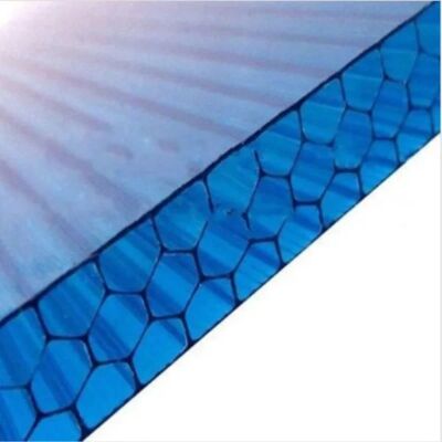 Good price Honeycomb Polycarbonate Sheet Lightweight High Strength and Excellent Structural Performance for Awning Canopy Roofing online