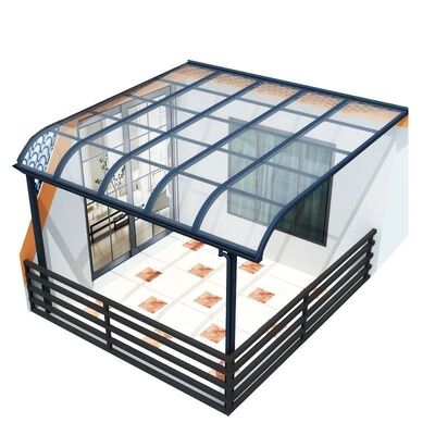 Good price Polycarbonate Sail Material DIY Polycarbonate Awning Providing Light Transmission 20 to 90 Percent Great Choice for Awnings online