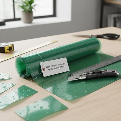 Good price Easy To Cut Plastic Polycarbonate Sheet Flexible Green Weather Resistant Durable Material Perfect For Outdoor And Indoor online