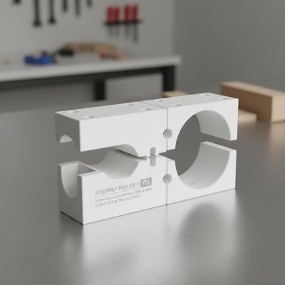 Good price Assembly Required Yes plastic bracket designed for 25mm solid 50mm hollow board thickness providing and stable mounting solutions online