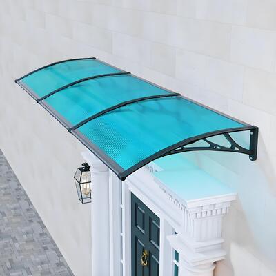 Good price Aluminium Profile Connecting Parts Polycarbonate Window Awning Manual Operation 2.5mm Solid Sheet or 5.0mm Hollow Sheet Durable Weather Resistant online