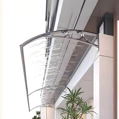 Good price Aluminum Frame Polycarbonate Window Awning Door Window Awnings Protective Durable Weather Resistant Lightweight Covering online