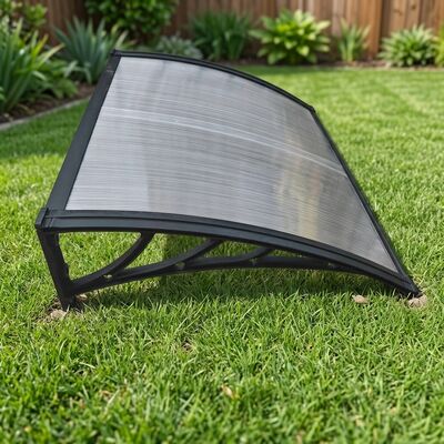 Good price Wall mounted Polycarbonate Door Canopy Offering Weather Resistance Range From Minus 40 Celsius to 120 Celsius Suitable for Door online